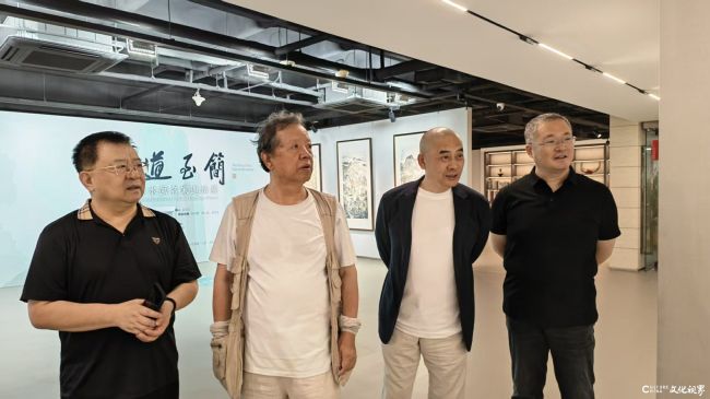 观“山外山”，即为“视界”丨名家探访“大道至简——全国山水画名家邀请展”①