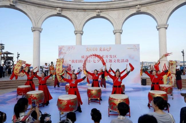 威海经开区:衣冠礼乐话七夕,文明新风拂面来