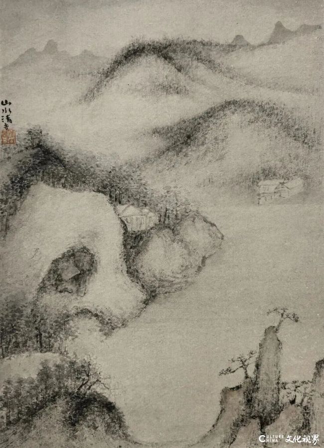 刘万鸣 | 一纸观雪霁,绘就山水清寂之境