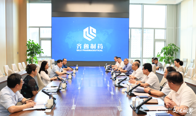 济南市委常委,济南高新区党工委书记、管委会主任常绪扩一行到齐鲁制药调研