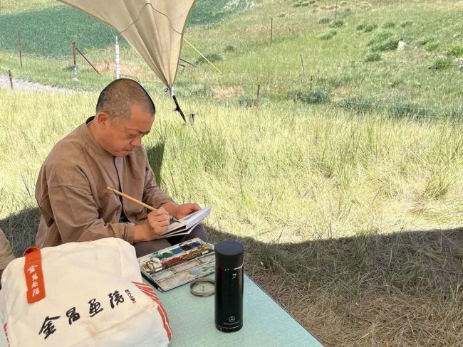 郑天伦·速写 | 从眼中到心中,看风景写风情