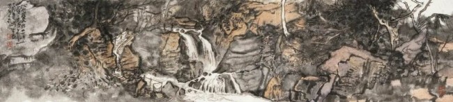 “势近云峰——中国国家画院贾荣志导师工作室写生画展”昨日在太原开幕，展期至5月15日