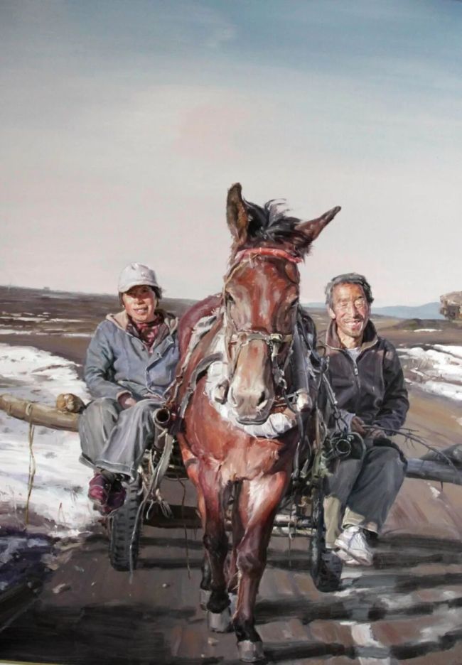 温情土地上的“型·色”对话——张立农笔下的坝上人生