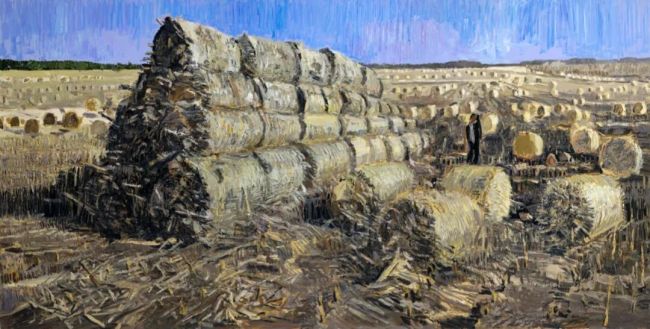 “千里秀色 风拂大地——王建国油画作品展”今日在新疆美术馆开展