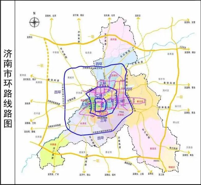 路成“环” 城向远:四条环线读懂济南嬗变
