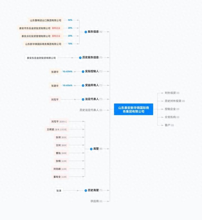 两度限高债务承压，国资参股企业山东泰安新华锦国际商务集团有限公司经营风险凸显