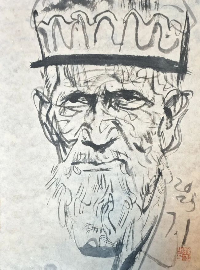 孙浩·水墨画 | 把个体对时代、生命的感知灌注进每一处墨痕，生发出直抵人心的动人力量