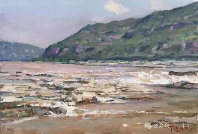 王铁牛·油画写生新作丨用色彩与笔触在远山与街巷间截留光阴