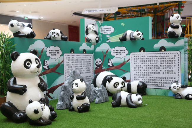 宝鸡吾悦广场有序复工，4月来吾悦看千只熊猫展，赶走疫情的阴霾！