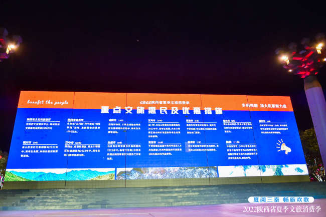 2022陕西省夏季文旅消费季盛大启幕，省市联动打出消费促进“组合拳”
