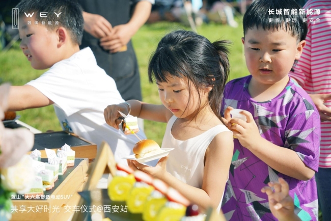 魏牌蓝山集中交付西安站，与更多家庭用户共享大好时光