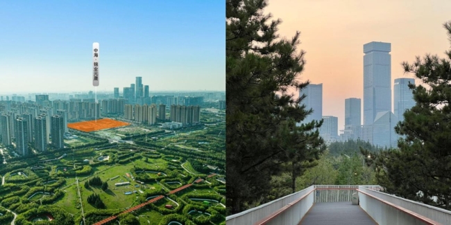 中海·锦业元晟领衔第四代生态住区实景园林晟境开放