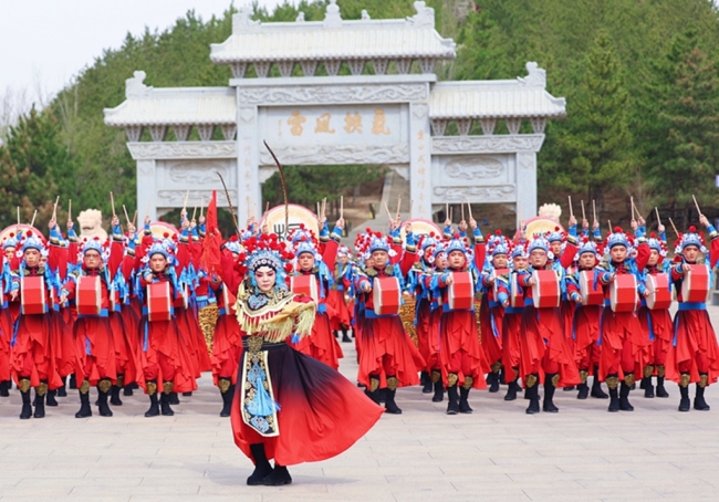 神木杨家将战鼓：奏响国际舞台前的激昂乐章