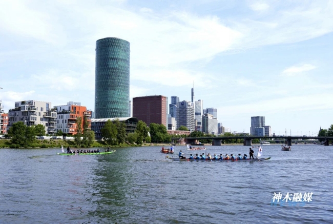 《神木杨家将战鼓》闪耀第二届法兰克福国际龙舟赛 文化交流再谱华章