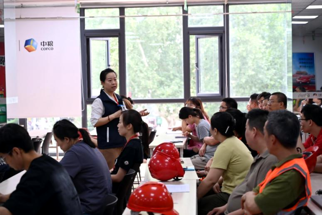 中粮可口可乐陕西：急救培训为职工健康护航