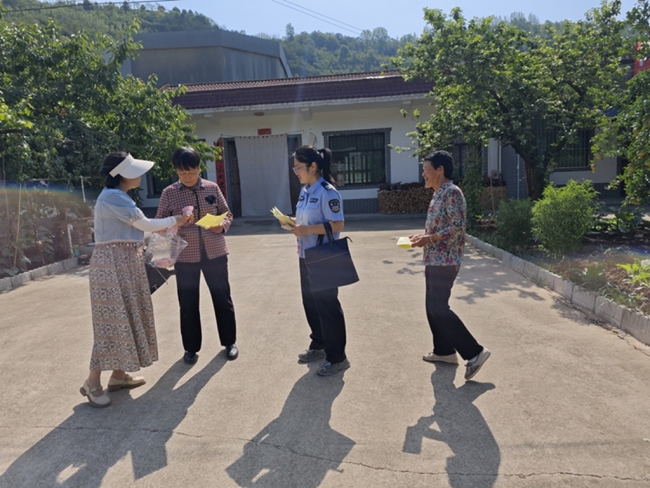 太白县鹦鸽镇：禁毒宣传深入农家，平安守护零距离