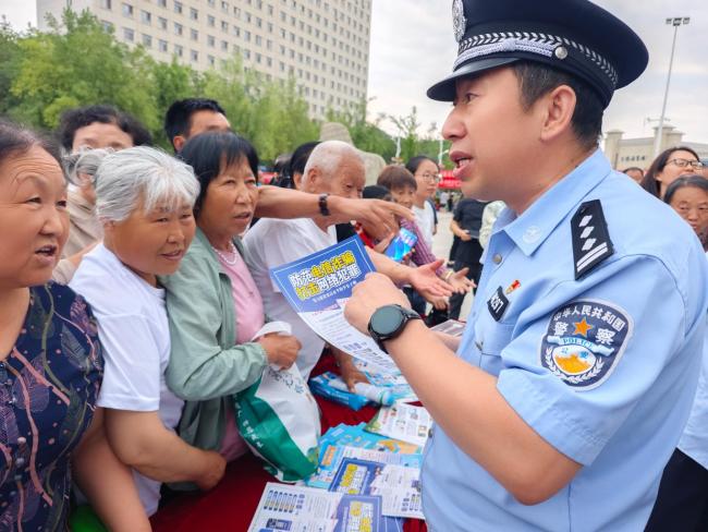 榆林市子洲县“6·26”国际禁毒日暨防范电信诈骗宣传活动圆满举行
