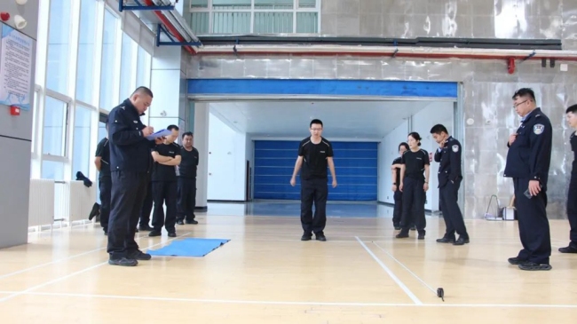 陕西佳县人民法院司法警察大队实战化训练考核圆满完成