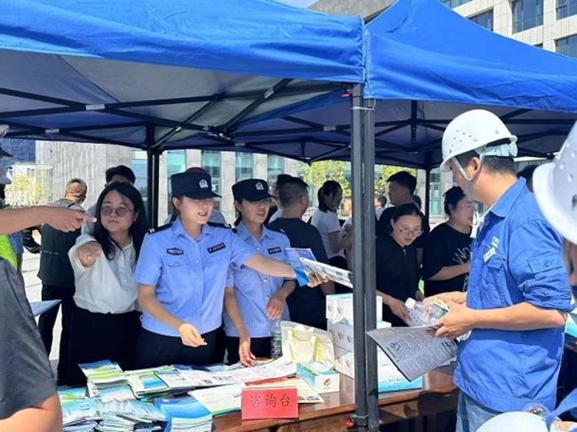 陕西神木市西沙派出所聚焦国家网络安全宣传周