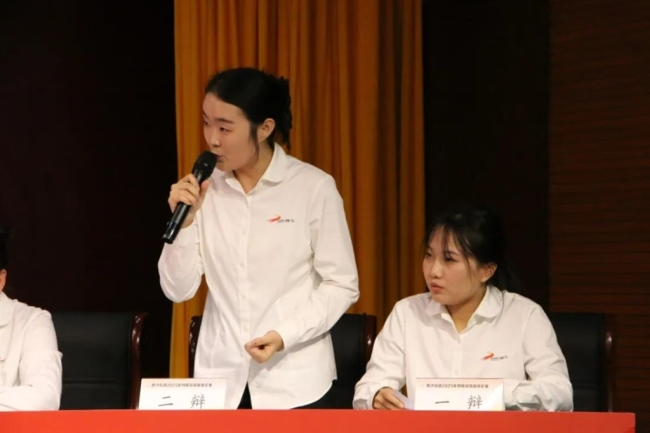 神木市西沙街道开展“思辩促提升 实战强能力”2025年网格员技能辩论赛