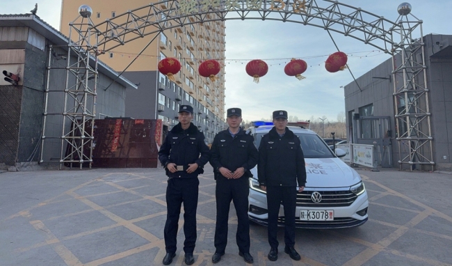 陕西神木市西沙派出所筑牢11月安全防线