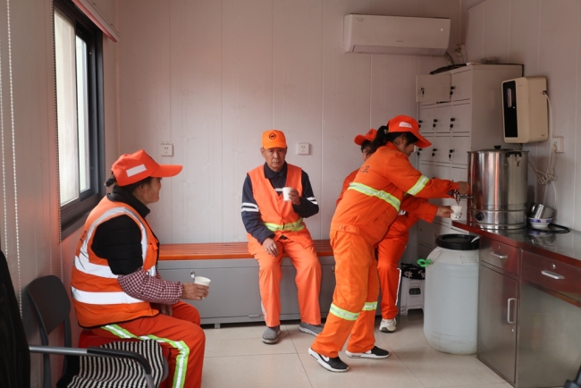 陕西神木：用点滴关怀温暖城市服务者