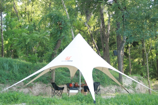 黄甫镇段寨村龙泉谷露营基地 焦裕鹏摄