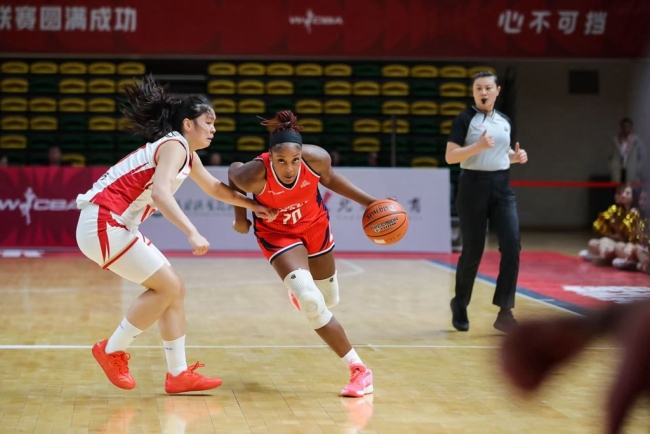 太燃了!陕西榆林天泽女篮主场首战浙江上演巅峰对决