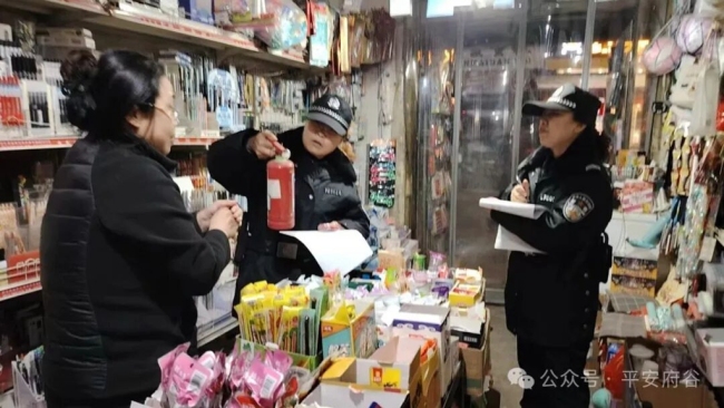 陕西府谷城关派出所多措并举织密辖区安全防护网