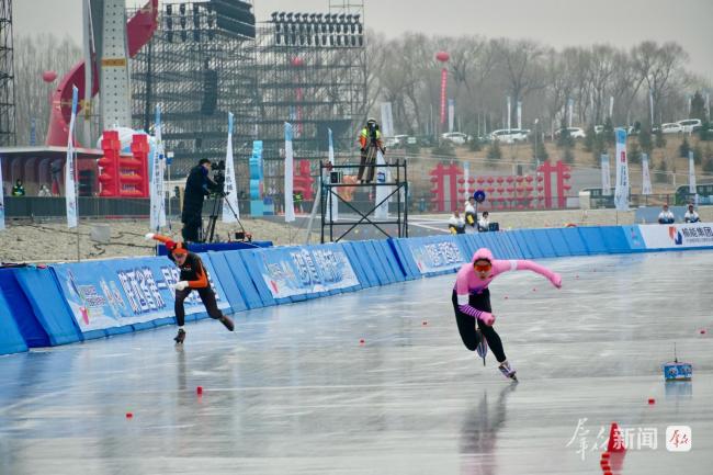 陕西省一冬会速度滑冰（青少年组）比赛举行