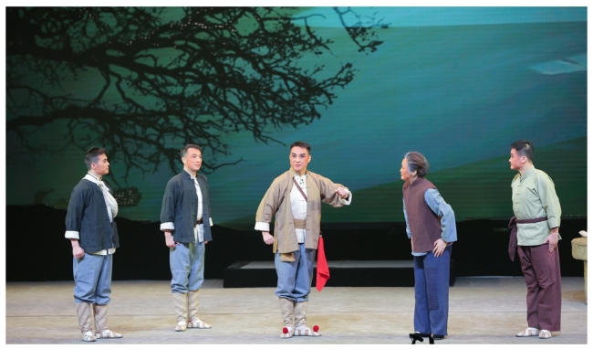 文化帮扶结硕果 红色秦腔《从照金到南梁·桥山星火》鄠邑首演