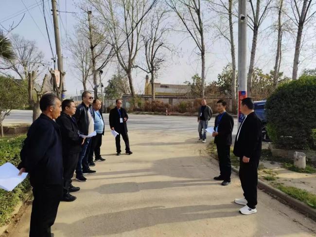 眉县槐芽镇组织召开一季度农村人居环境卫生整治季评会
