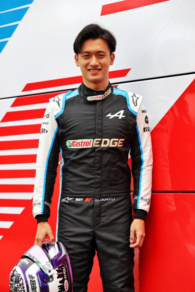 F1：中国车手周冠宇首次亮相奥地利站练习赛_体育频道_中华网