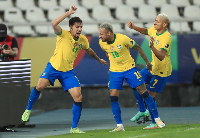 内马尔助攻帕奎塔破门 巴西1-0进美洲杯决赛