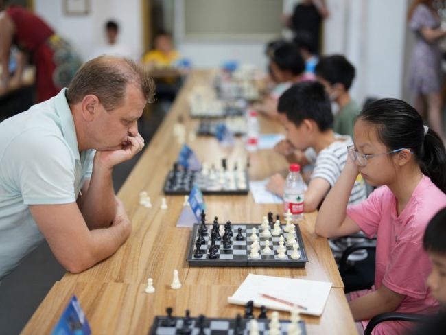 国象特级大师分享会在上海棋院普陀分院举行