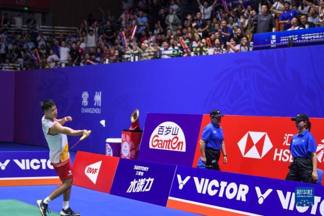 羽毛球——中国公开赛：陆光祖晋级男单决赛