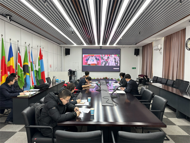 TYUT Holding Special Meeting on Cooperative Education with Saint Petersburg Mining University