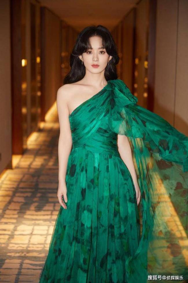赵丽颖近照好文艺，抱着狗狗玩自拍，甜美清新少女感十足
