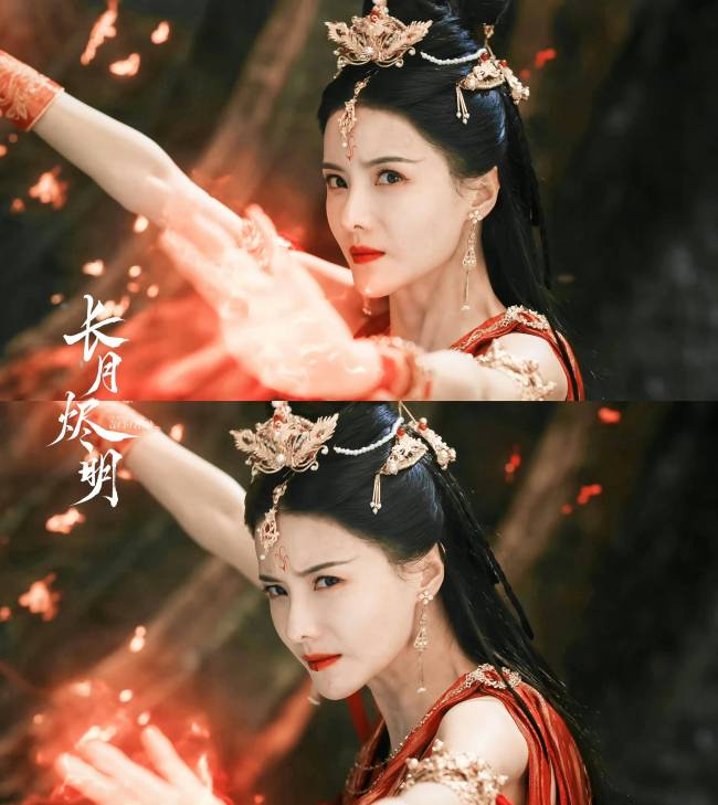 她一出场，仙侠剧里的白月光有了脸！《长月烬明》里的初凰超惊艳