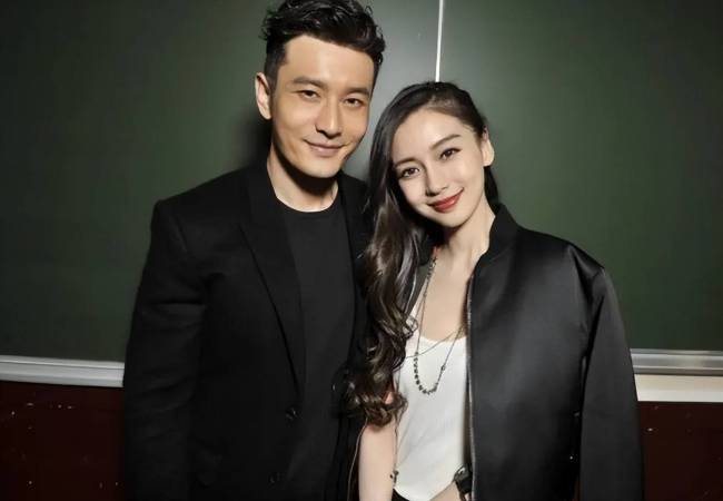 黄晓明杨颖带娃一起游迪士尼，全程盯孩子没聊天，结束后各自离开