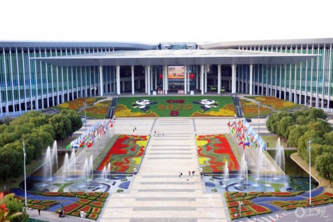 繁花锦簇迎盛会:国家会展中心靓装已定