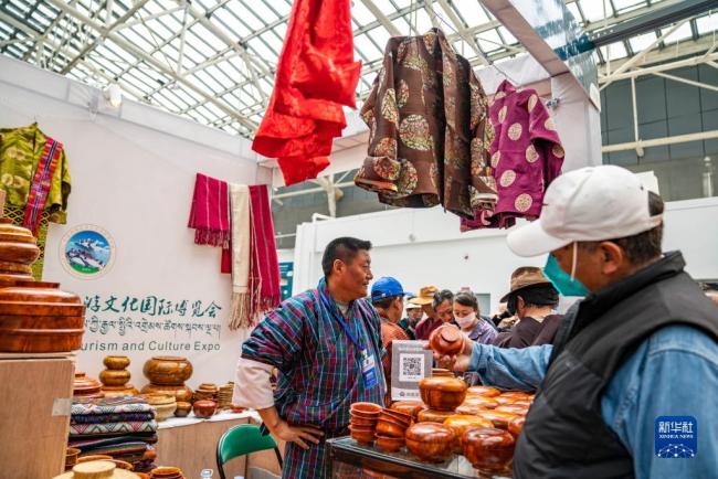 藏博会上的“国际味”