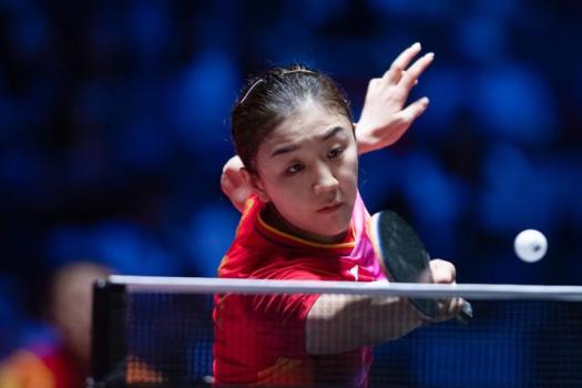 国际乒联女子世界杯：陈梦晋级八强，横扫泰将素塔西尼