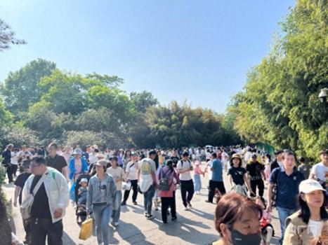 五一北京市属公园及中国园林博物馆创十年来新纪录！