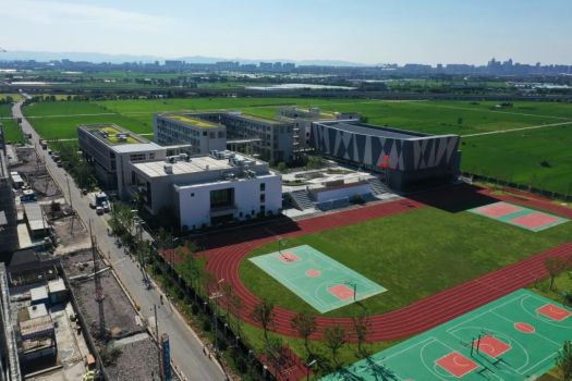 今年9月投用！宁波这所中学新建工程完工 现代化校园闪亮登场