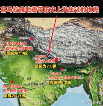 喜马拉雅地震带进入活跃期了吗 历史地震回顾