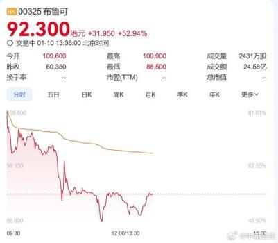 中国版乐高上市首日涨超50% 布鲁可遭抢购