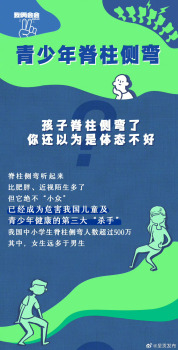 孩子脊柱側(cè)彎了還以為是體態(tài)不好 家長需警惕的健康隱患