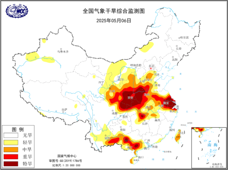 中央氣象臺(tái)繼續(xù)發(fā)布干旱黃色預(yù)警 多地旱情持續(xù)