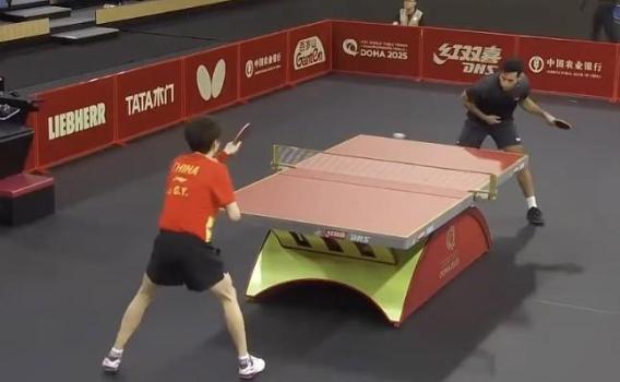 林高遠(yuǎn)晉級(jí)世乒賽64強(qiáng) 鏖戰(zhàn)取勝埃及選手